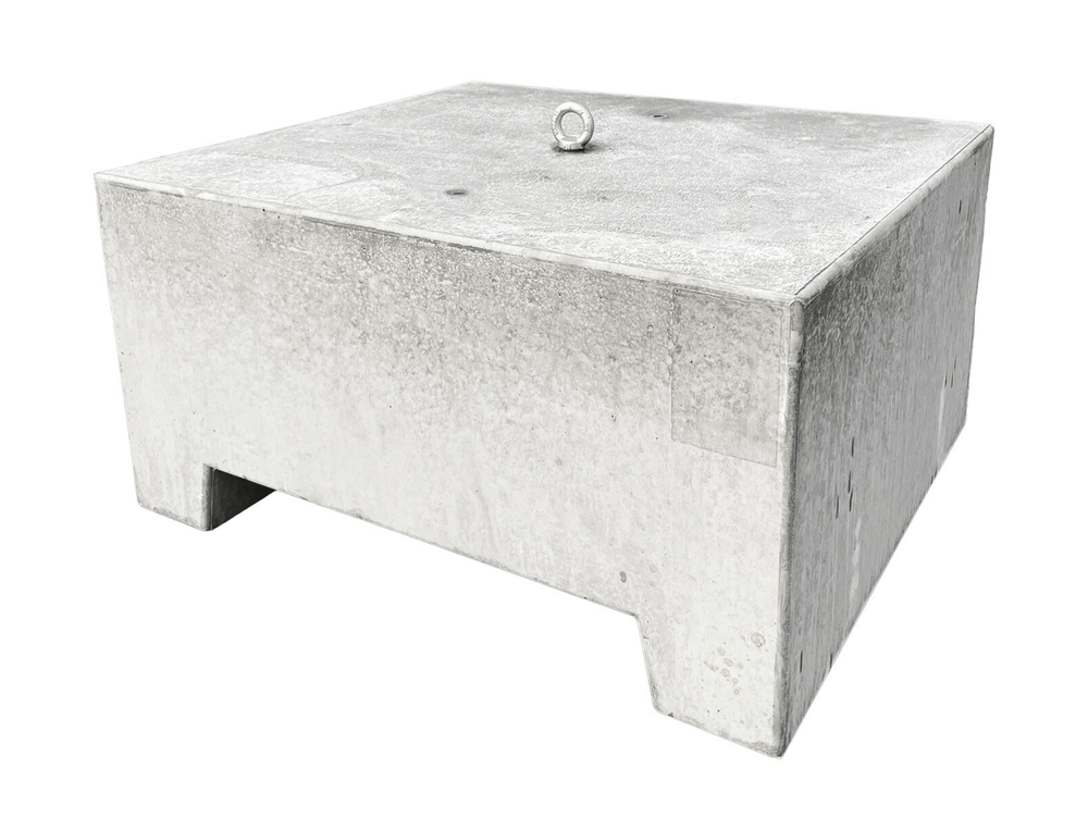 Concrete weight 650kg